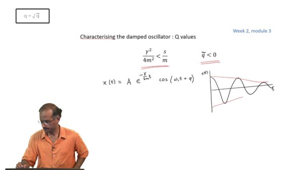 Oscillation and Damped Oscillation