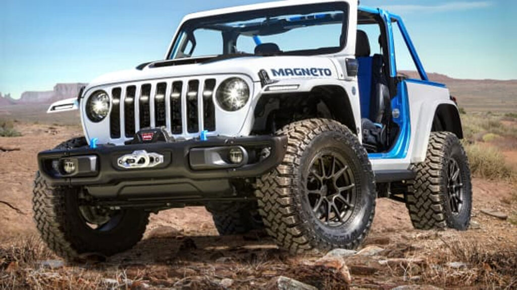 JEEP 4XE Roadmap includes EV SUVS, drones and an autonomous off-roading