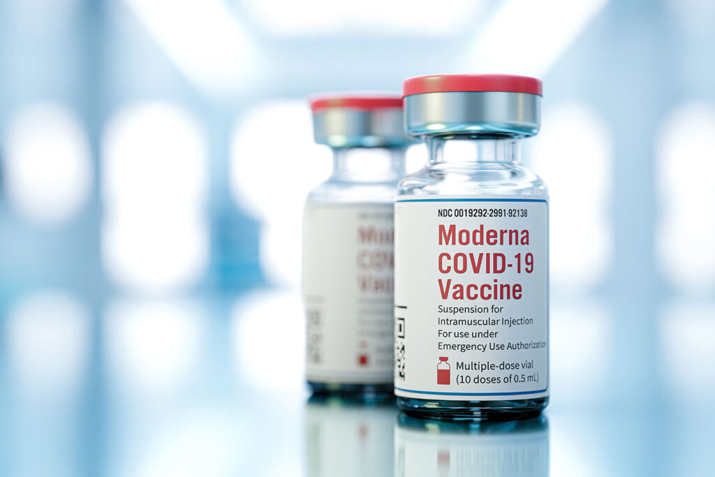 The latest Moderna vaccine test forwarded for a combination of flu / covid