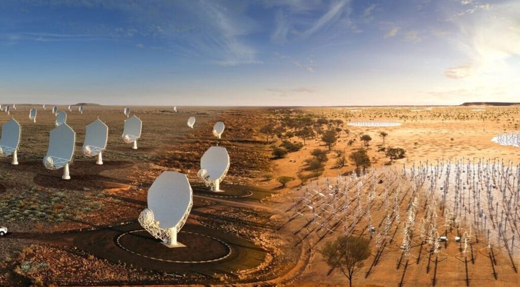 Square kilometer radio telescope networks to start construction